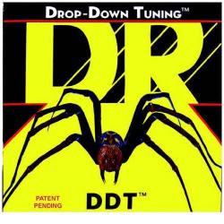 Drop Down Tuning Струны для игры в пониженном строе гитар 10-52 DR STRINGS DDT-10-52