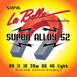 Струны для электрогитары 009-046 LA BELLA SA946