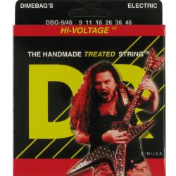 Струны электрических гитар 9-46 Lite-n-Heavy Dimebag Darrel Hi Voltage DR STRINGS DBG-9-46