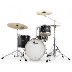Барабанная установка серии Decade Maple из 4-х барабанов (1814B/1208T/1414F/1455S), цвет Satin Black Burst PEARL DMP984/C262