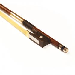 Смычок скрипичный деревянный с колодкой из чёрного дерева BOHEMIA MV 760 BW 1/2