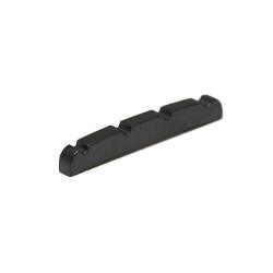 Верхний порожек с прорезями для FENDER J-bass (39.47mm х 3.25mm х 4.75mm х 31.06mm) GRAPHTECH PT-1214-00 Black Tusq XL