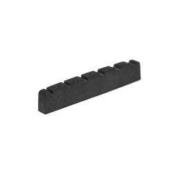 Верхний порожек с прорезями для 6-струнного баса (51.74х4.78х9.09x42.73mm) GRAPHTECH PT-1600-00 Black Tusq XL