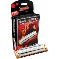 Губная гармоника Richter, корпус дерево HOHNER Marine Band Deluxe 2005/20 Bb (M200511X)