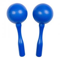 Маракасы пластиковые, синие, размер: 21х6см состав: пластик FLIGHT FMP-21BL