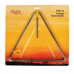 Треугольник Размер: 10'(25cм) Состав: металл, пластик FLIGHT FTR-10