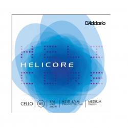 Струны для виолончели D'ADDARIO H510 4/4M helicore cello set medium 4/4
