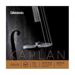 Струны для виолончели 4/4 Medium D'ADDARIO KS510 4/4M Kaplan