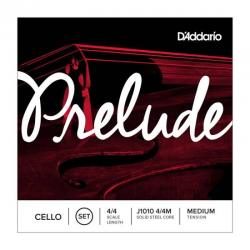 Струны для виолончели, серия Prelude, натяжение medium 4/4 D'ADDARIO J1010 4/4M