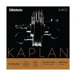 Струны скрипичные 4/4 medium D'ADDARIO KA310 4/4M Kaplan Amo
