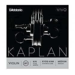 Струны скрипичные 4/4 medium D'ADDARIO KV310 4/4M Kaplan Vivo