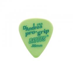 Медиаторы, дерлин, 72шт, 0.88мм D'ANDREA RPGB351-088MH ProGrip Brites