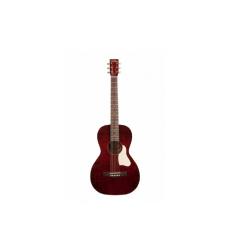 Электроакустическая гитара, с чехлом ART & LUTHERIE 42401 Roadhouse Tennessee Red A/E