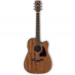 Электроакустическая гитара дредноут, серия Artwood IBANEZ Artwood AW54CE-OPN Open Pore Natural