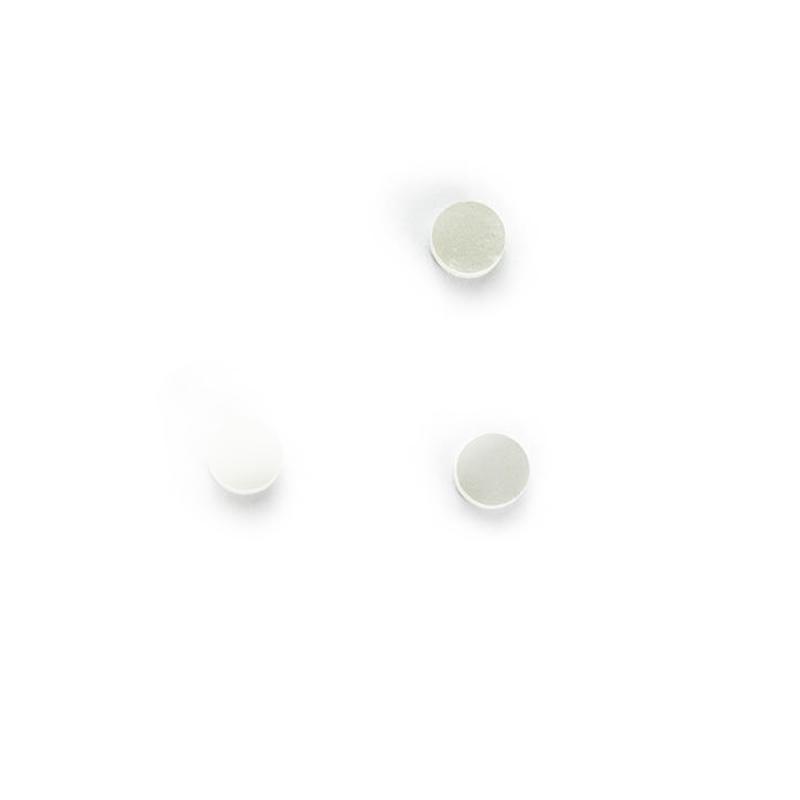  Инлей пластиковый белый, диаметр 5 мм, цена за 1 шт HOSCO DOT-IP-5.0