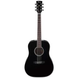 Акустическая гитара IBANEZ PF15-BK Black High Gloss