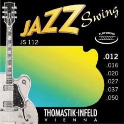 Комплект струн для акустической гитары, Medium Light, сталь/никель,12-50 THOMASTIK JS112 Jazz Swing