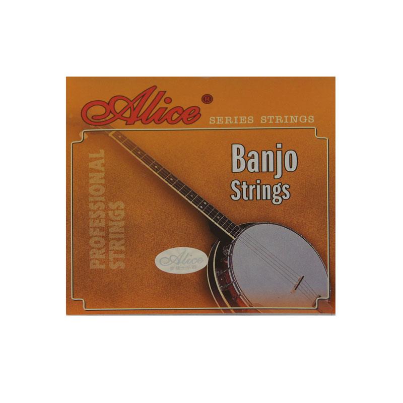  Комплект струн для 5-струнного банджо, медь, [20] ALICE AJ05