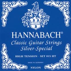 Комплект струн для классической гитары, нейлон/посеребренные HANNABACH 815HT Blue SILVER SPECIAL