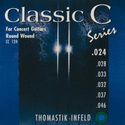 Комплект струн для классической гитары, 24-46 THOMASTIK CC124 Classic C