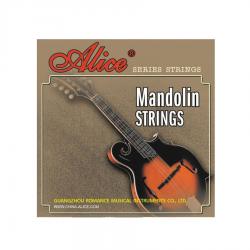 Комплект струн для мандолины, латунь, 12693 ALICE AM04