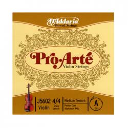 Отдельная струна А/Ля для скрипки размером 4/4, среднее натяжение D'ADDARIO J5602-4/4M Pro-Arte