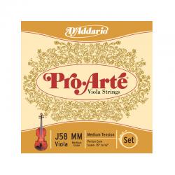 Комплект струн для альта D'ADDARIO J58-MM Pro-Arte