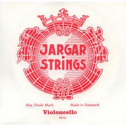 Комплект струн для виолончели размером 4/4, сильное натяжение JARGAR STRINGS Cello-Set-Red
