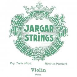 Комплект струн для скрипки размером 4/4, слабое натяжение JARGAR STRINGS Violin-Set-Green