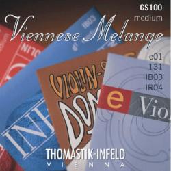 Комплект струн для скрипки размером 4/4 THOMASTIK GS100 Viennese Melange