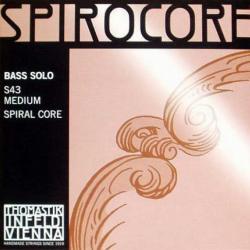 Комплект струн для контрабаса размером 4/4, соло THOMASTIK S43 Spirocore