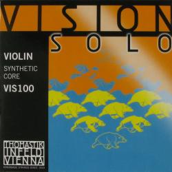 Комплект струн для скрипки размером 4/4, среднее натяжение THOMASTIK VIS100 Vision Solo