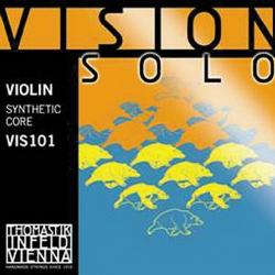 Комплект струн для скрипки размером 4/4, среднее натяжение THOMASTIK VIS101 Vision Solo