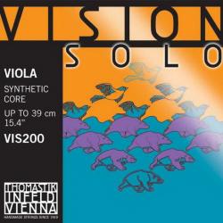 Комплект струн для альта размером 4/4, среднее натяжение THOMASTIK VIS200 Vision Solo