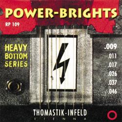 Комплект струн для электрогитары, 9-46 THOMASTIK RP109 Power-Brights Heavy Bottom