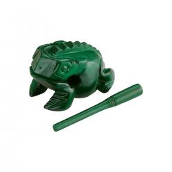 Гуиро-лягушка, деревянный, большой, зеленый MEINL NINO515GR