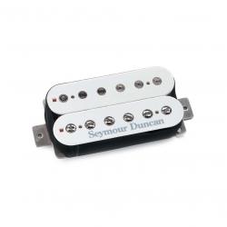 Звукосниматель для электрогитары, хамбакер белый SEYMOUR DUNCAN SH-6B Duncan Distortion Bridge Humbucker White