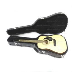 Жесткий кейс для фолк гитары 41``, цвет черный. PIERRE CESAR FGC21