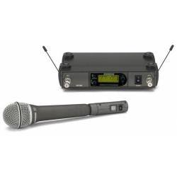 Радиомикрофонная система (300 каналов): приёмник AR300, минипередатчик AX300 под любой ручной микрофон (XLR), микрофон Q7, рековое крепление, диапазон частот 863, 125 - 864, 875 Мгц SAMSON AirLine Synth Handheld Q7 E-channels AX300/AR300