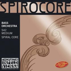 Струна Spirocore контрабасовая, До высокая, для 5-ти струнного баса, оркестровая, среднее натяжение,... THOMASTIK S35
