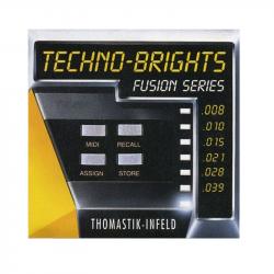 Струны Techno-Brights для электрогитар, толщина .008 - .040 THOMASTIK TB108