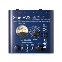 Ламповый микрофонный предусилитель, версия Variable Valve Voicing, фант. 48V, OPL, индик. вых. ур ART TUBE MP Studio V3