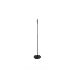 Микрофонная стойка с круглым основанием, чёрная, 1055-1735 мм K&M 26200-300-55