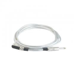 Инструментальный кабель, джек(прямой)-джек(угловой) 3 метра. ROCKCABLE RCL30253 D6 SILVER