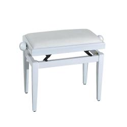 Банкетка для фортепиано, цвет белый матовый, обивка искусственная кожа NORDFOLK NAP-5102 White