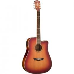 Электроакустическая гитара Dreadnought WASHBURN WD7SCE-ACSM