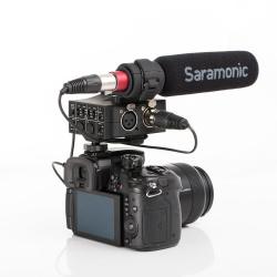 Микрофон-пушка и аудиоадаптер для DSLR, и видеокамер SARAMONIC MixMic