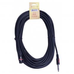 Небаласный микрофонный кабель, 10 м, XLR3F - 6.3 мм (1/4