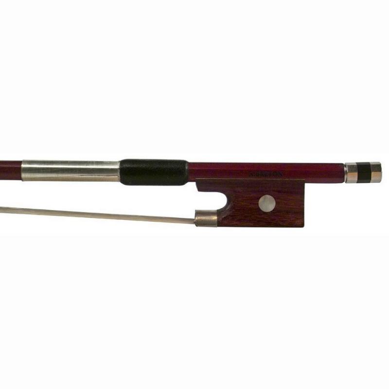  Смычок для скрипки, круглая трость ANTON BRETON AB-110 Brazilwood Student Violin Bow 1/2