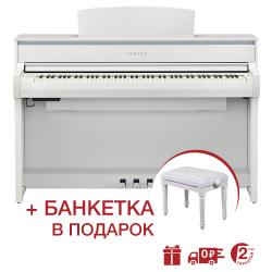 Электронное пианино, цвет белый YAMAHA CLP-675WH